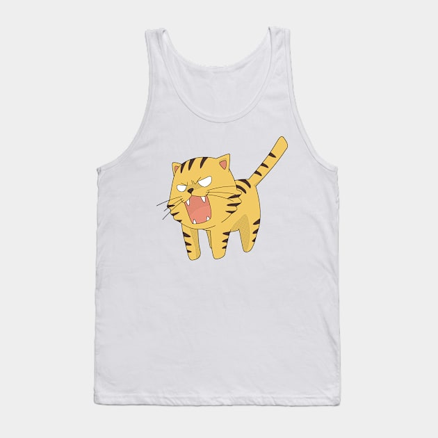 Palmtop Tiger Tank Top by GameShadowOO